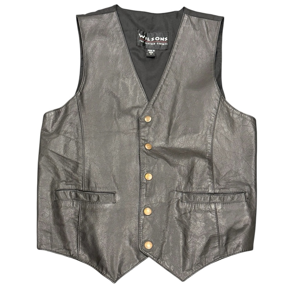 WILSONS Leather Vest SZ S